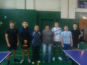 Змагання з настільного тенісу «Спорт протягом життя»