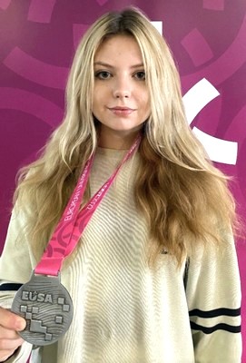 Студентка ХНУРЕ стала срібною призеркою Європейських університетських ігор