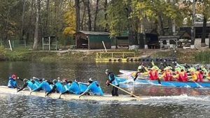 Відкритий чемпіонат Полтавської області з веслування на човнах Дракон