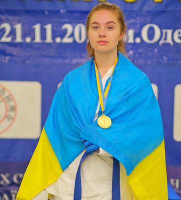 A student of KNURE became the champion of Ukraine in karate