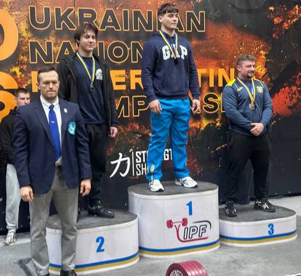Успішний виступ студента ХНУРЕ на Чемпіонаті України з класичного пауерліфтингу