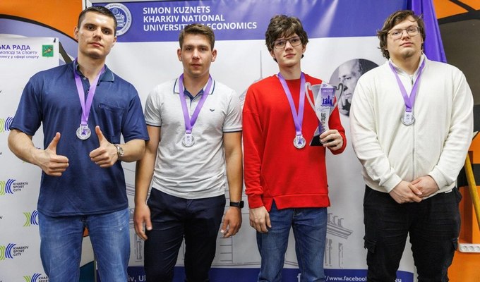 KNURE is among the leaders of the Kharkov Student Chess League