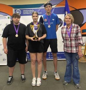 Команда ХНУРЕ – чемпіон Харківської студентської ліги з настільного тенісу